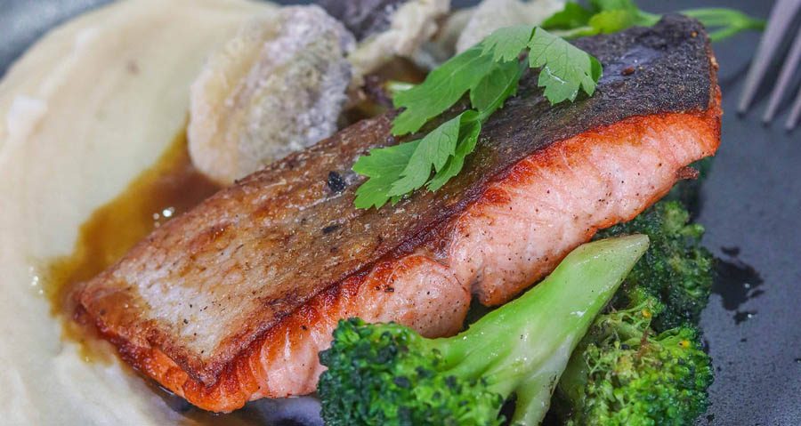 grilled salmon taken by miss tam chiak